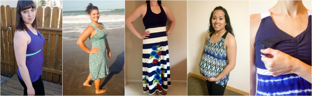 Journey Tank and Dress Collage