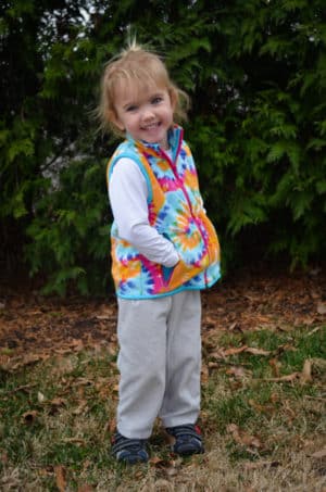 Willow Fleece Vest - 5 out of 4 Patterns