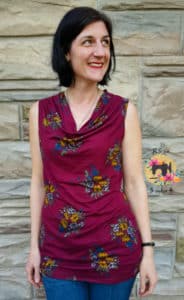 Camilla Cowl Neck Top and Dress - 5 out of 4 Patterns