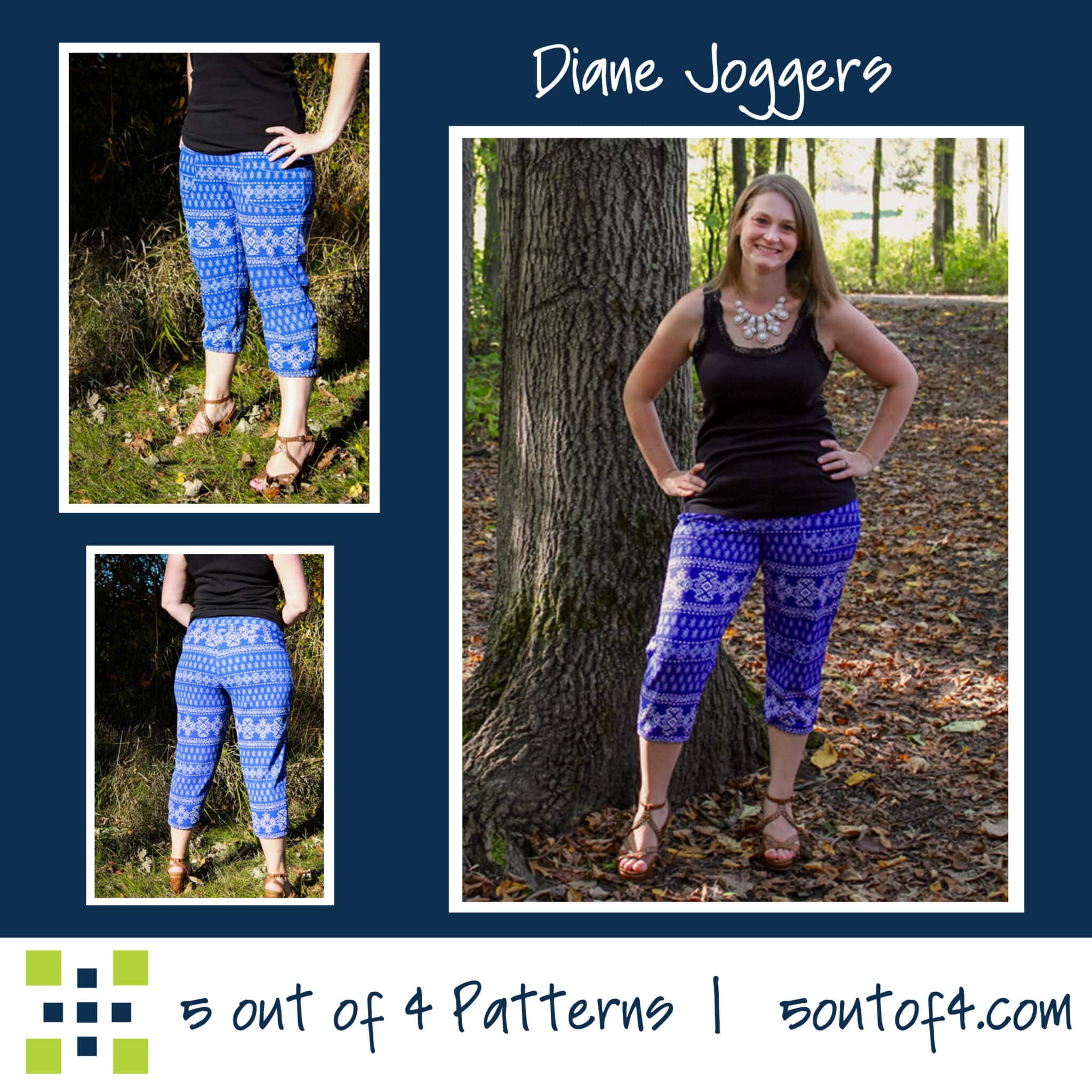 Women's Diane Joggers - PDF Pattern from 5 out of 4 for XXS - 5XL