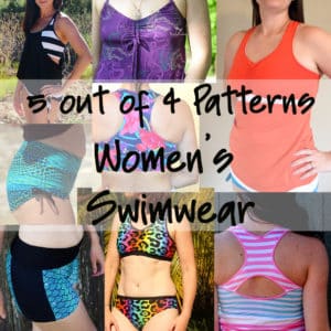 5 out of 4 Patterns Women's Swimwear