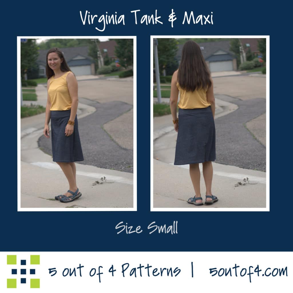 Virginia Tank & Maxi - 5 out of 4 Patterns