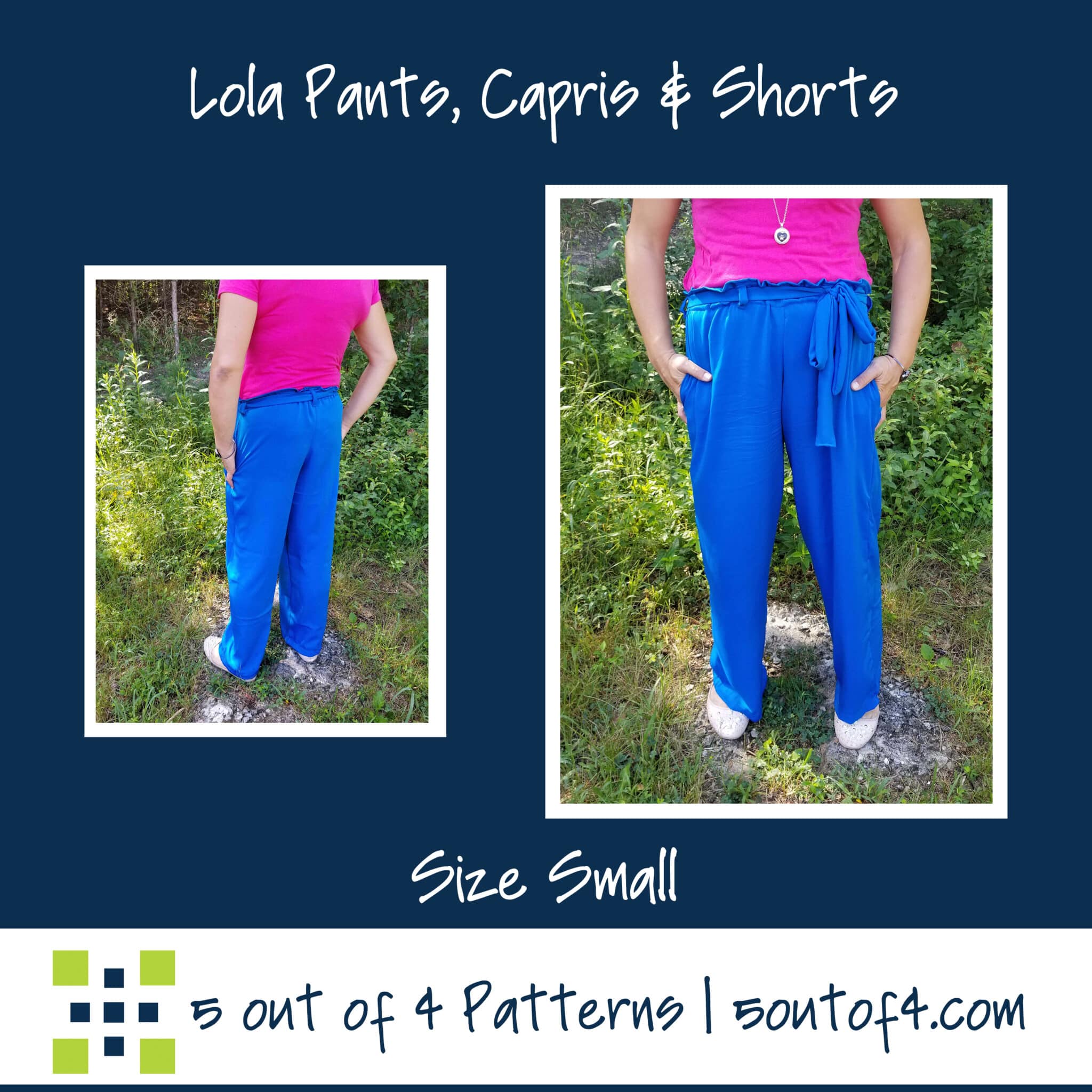 Lola Pants, Capris & Shorts - 5 out of 4 Patterns