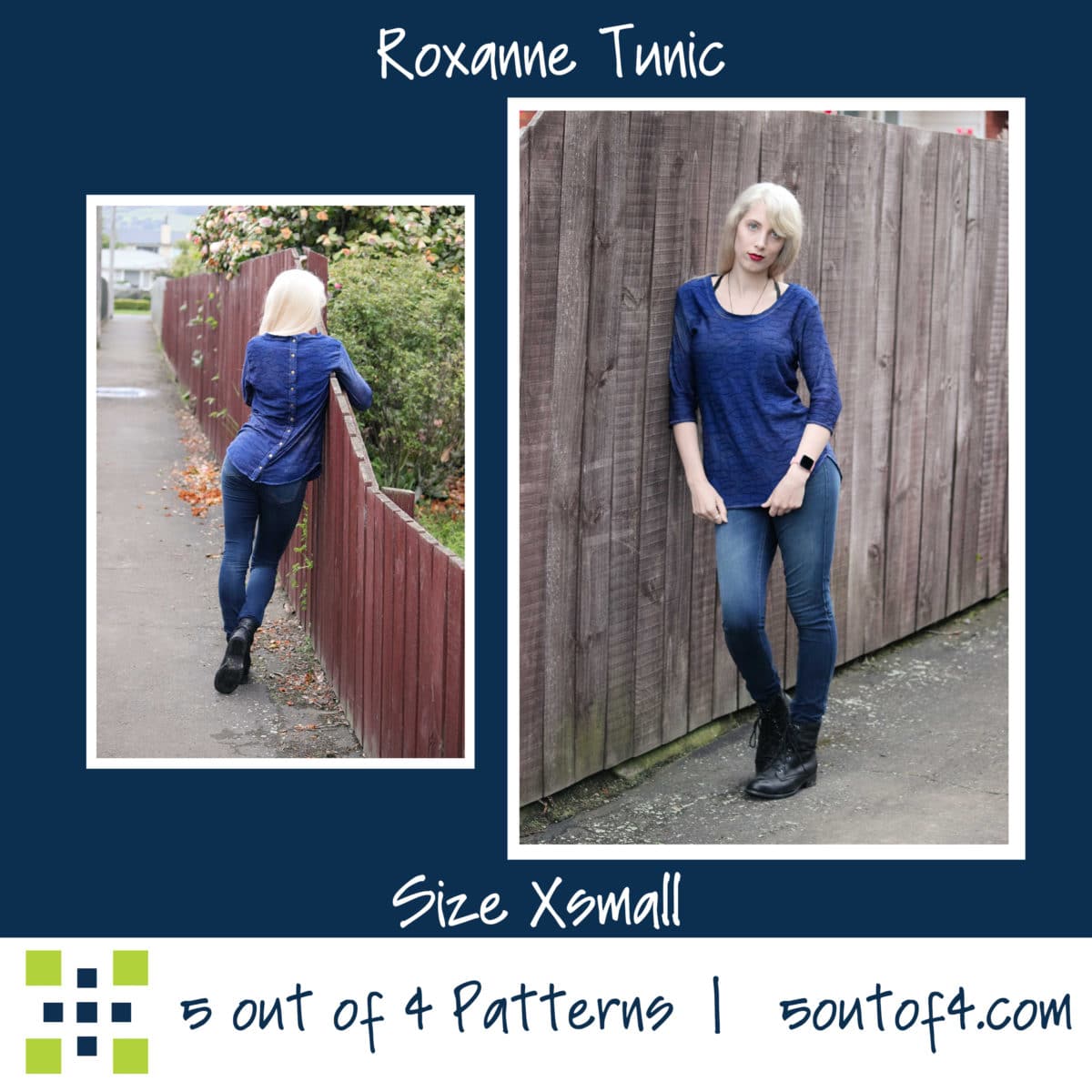 Roxanne Tunic - 5 out of 4 Patterns