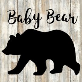 Baby Bear Cut File