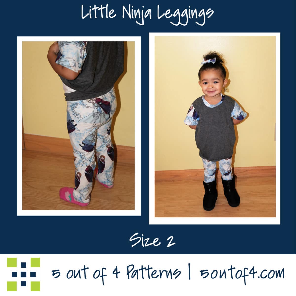 Ninja Pants - Leggings for Women - 5 out of 4 Patterns
