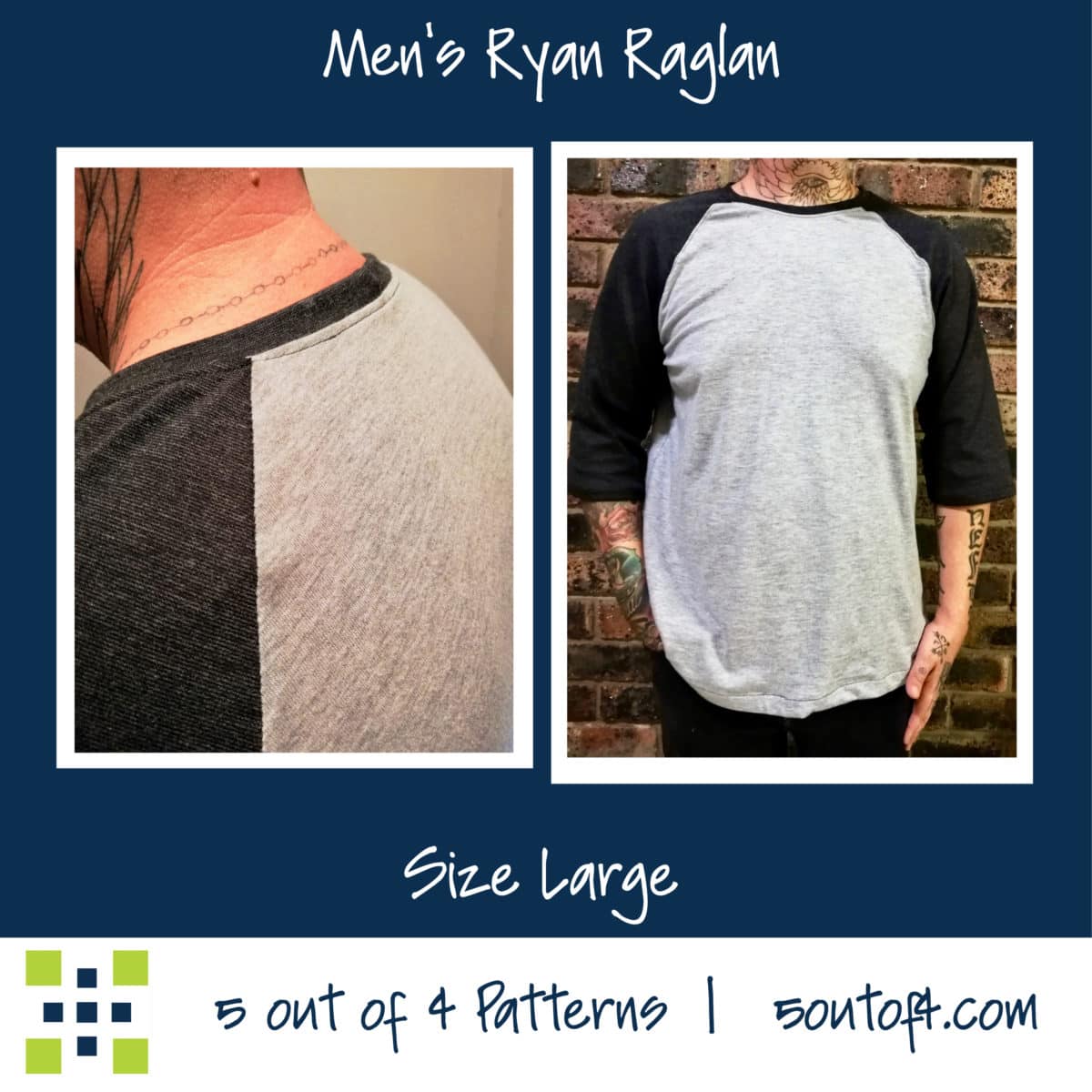 Boxy Raglan Sweatshirt, Paper Sewing Pattern