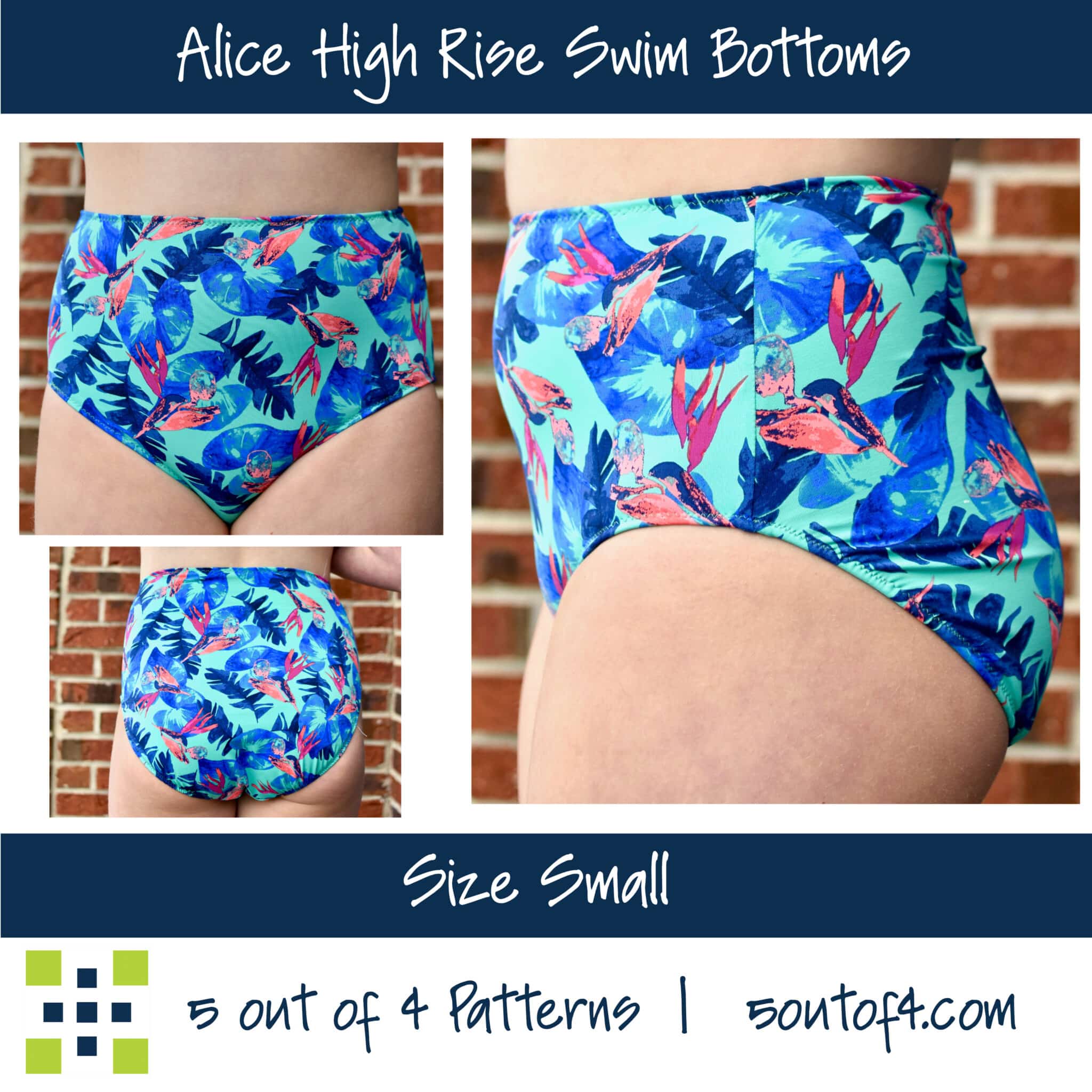 Alice High Rise Swim Bottoms