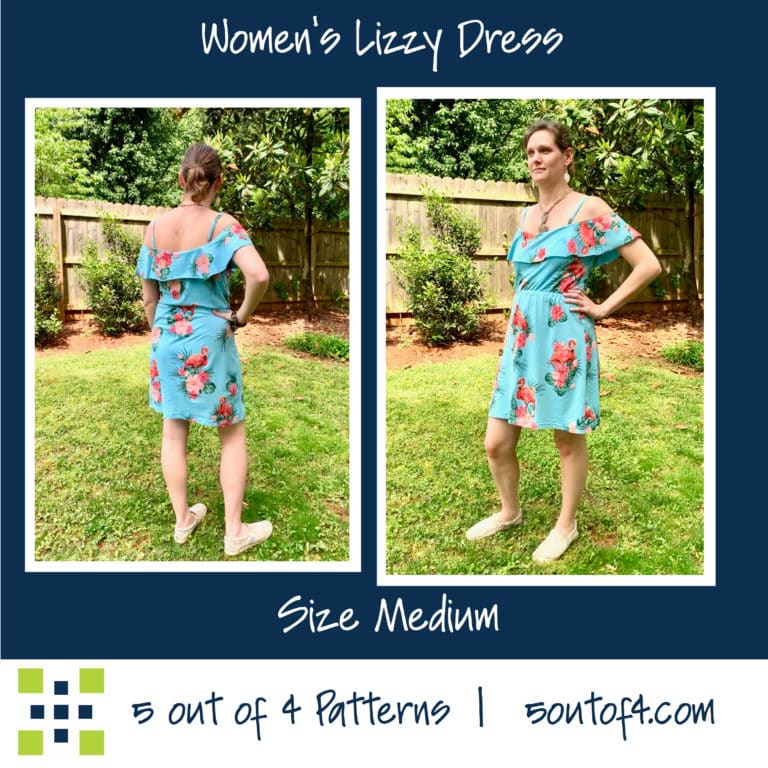 Lizzy Dress - 5 out of 4 Patterns