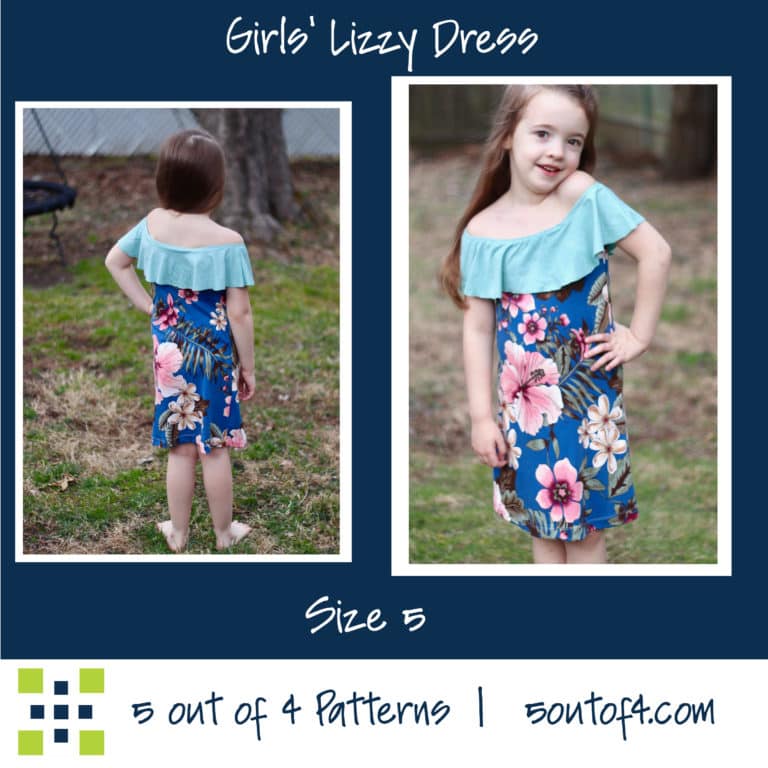Kids' Lizzy Dress - 5 out of 4 Patterns