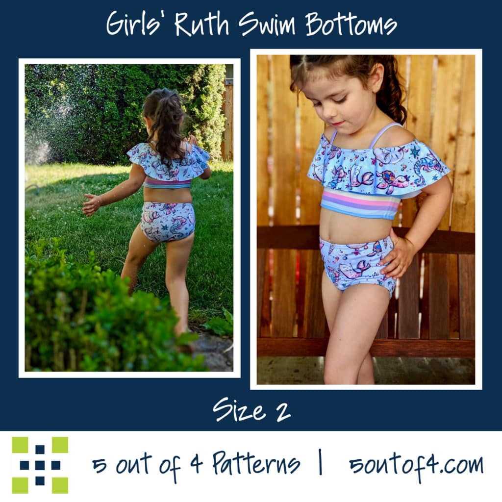 Kids' Ruth Swim Bottoms - 5 out of 4 Patterns