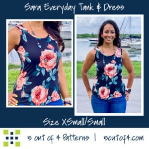 Sara Everyday Tank and Dress PDF Sewing Pattern