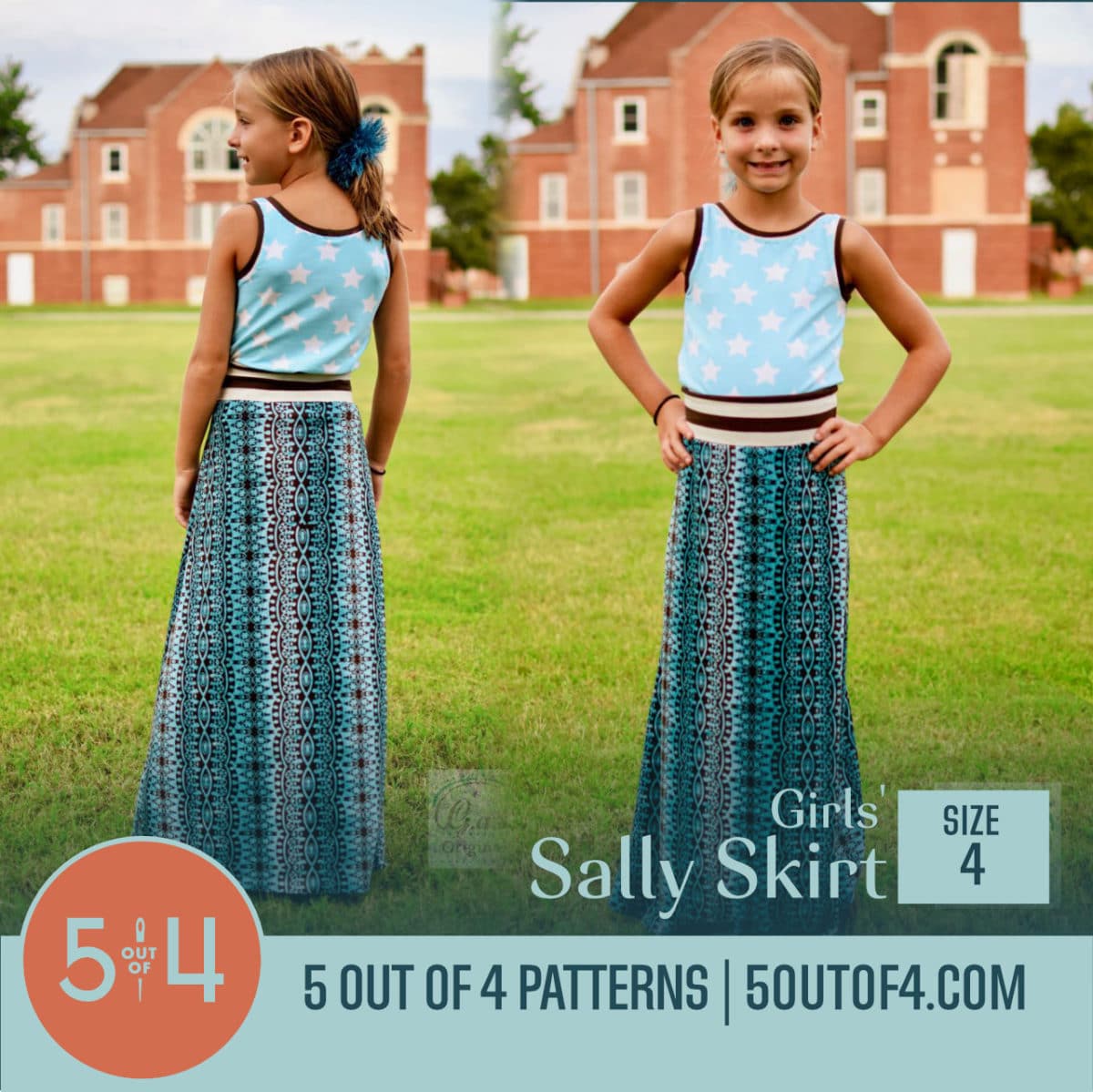 Girls' Sally Skirt - 5 out of 4 Patterns