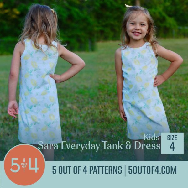Kids' Sara Everyday Tank and Dress - 5 out of 4 Patterns