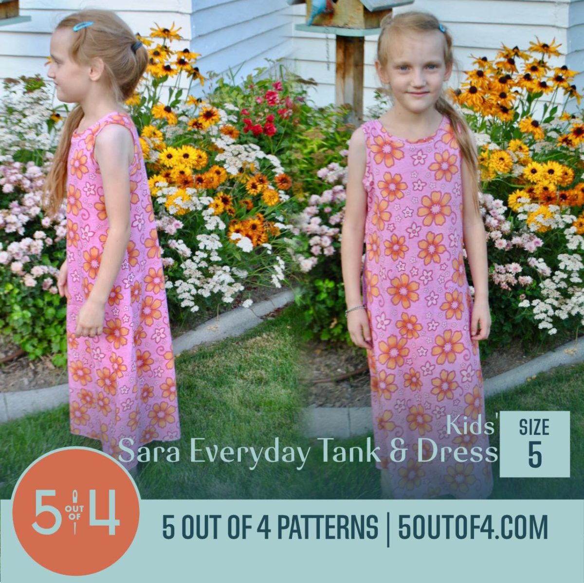 Kids' Sara Everyday Tank and Dress - 5 out of 4 Patterns