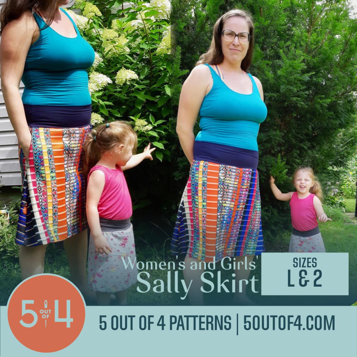 Sally Skirt Bundle - 5 out of 4 Patterns