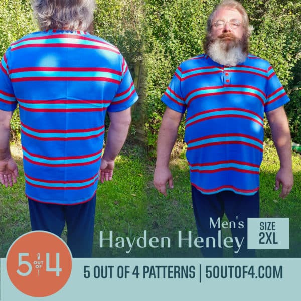 Men's Hayden Henley - 5 out of 4 Patterns
