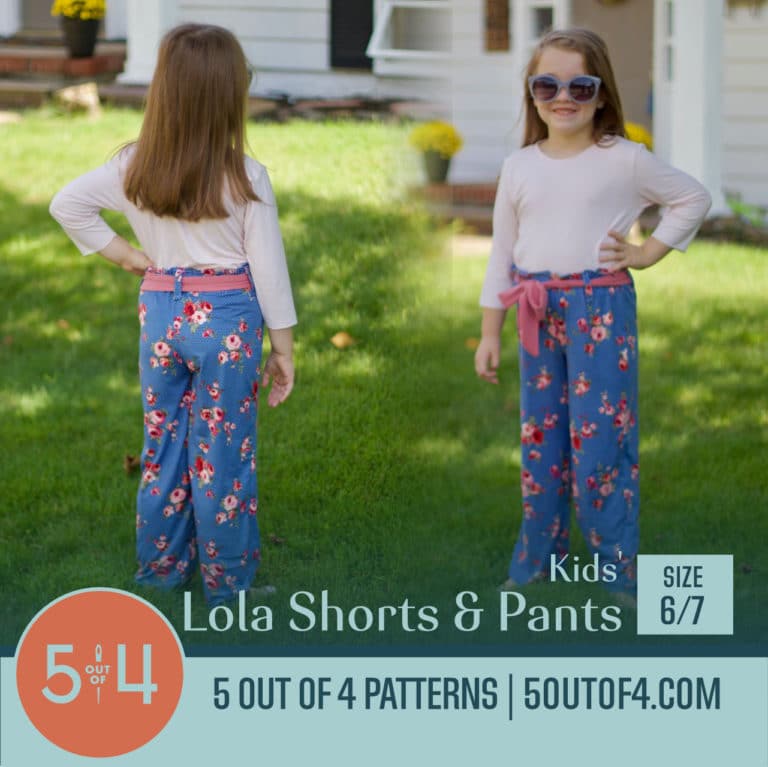 Kids' Lola Shorts and Pants - 5 out of 4 Patterns