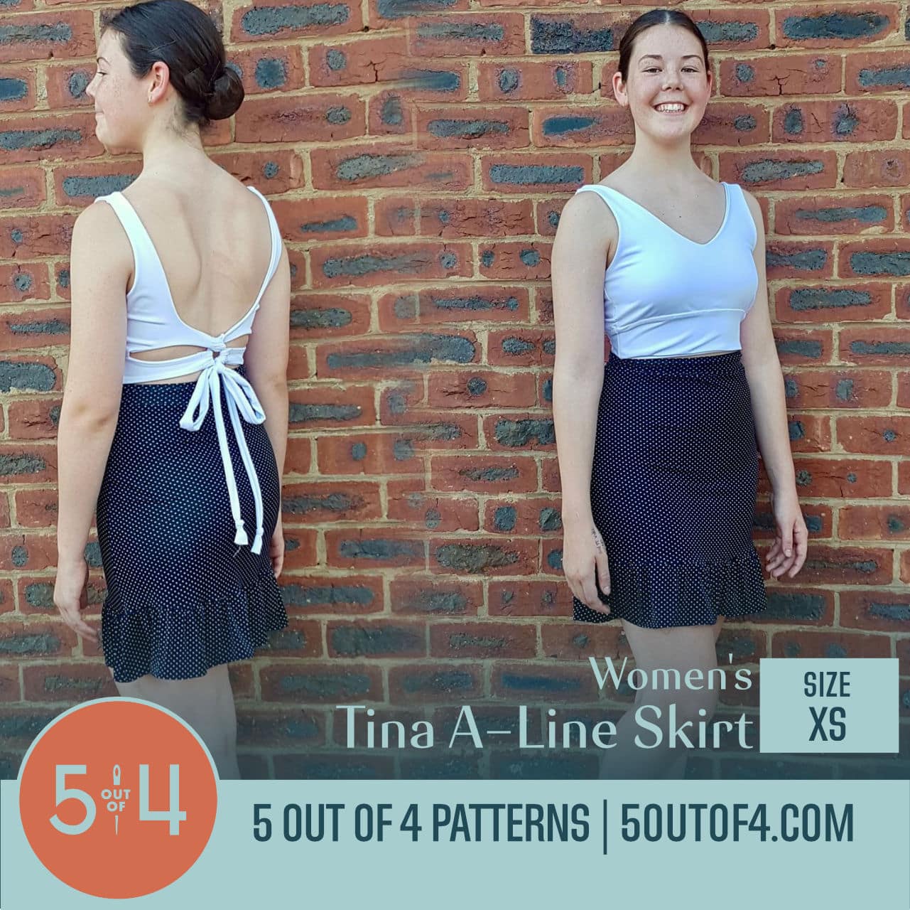 A Line Skirt With Pockets Pattern 2024