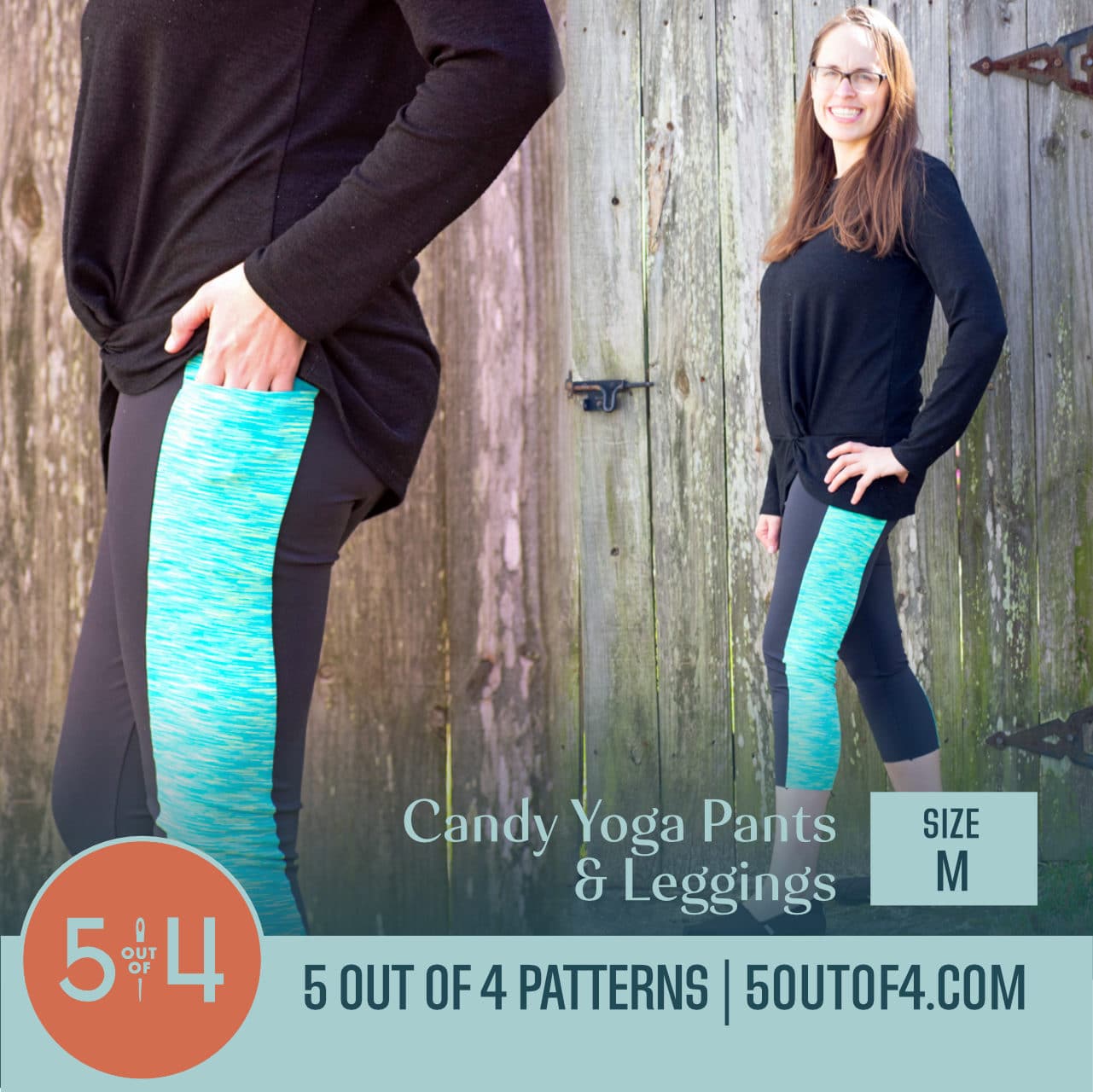 Yoga Pants Pattern and Flowy Pants Pattern Bundle Size XS-XL Digital PDF  Sewing Pattern Pants Sewing Pattern Leggings Pattern 
