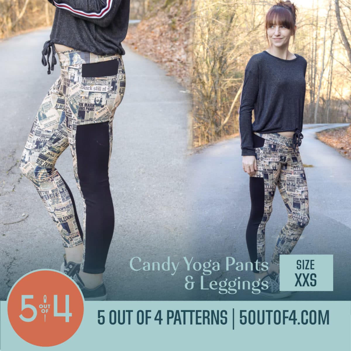 Candy Yoga Pants and Leggings - 5 out of 4 Patterns