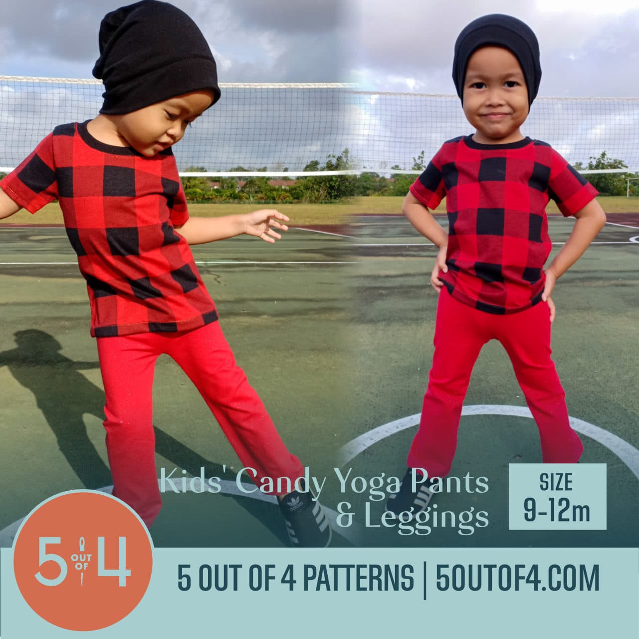 Kids' Candy Yoga Pants and Leggings - 5 out of 4 Patterns
