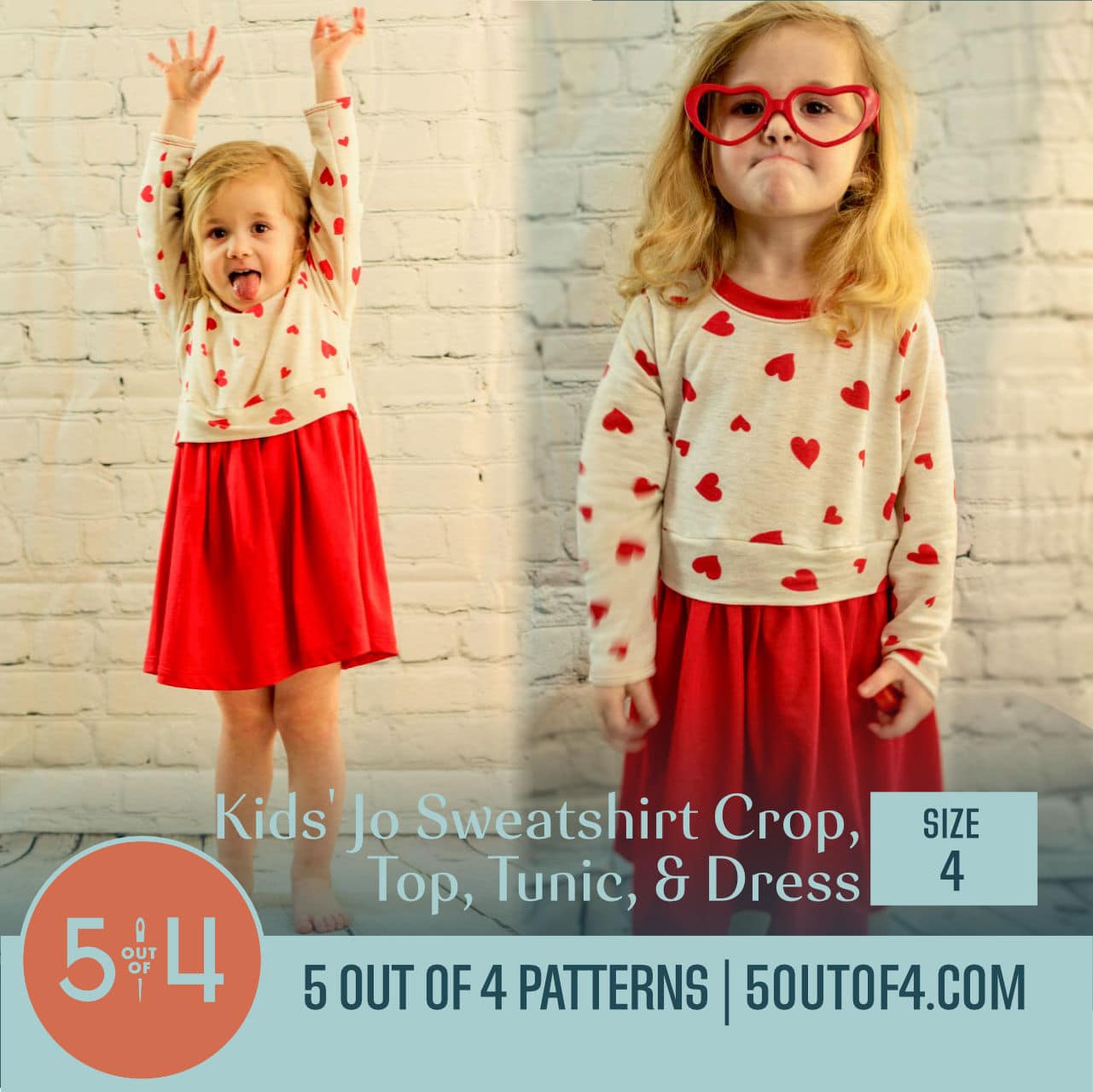 GIRLS SEWING PATTERN Make Fall Clothes Kids Clothing Tunic Top Shirt Leggings  Child Size 3 4 5 6 7 8 10 12 14 Children Outfit 8430 
