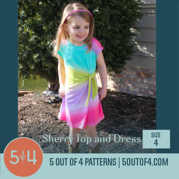 Kids' Sherry Top and Dress - 5 out of 4 Patterns