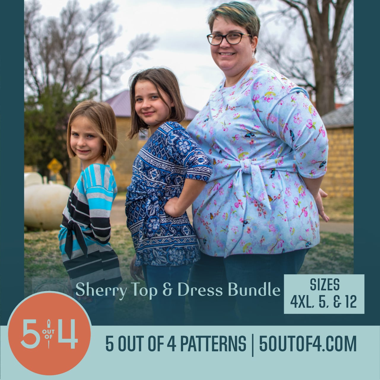 Sherry Top and Dress Bundle - 5 out of 4 Patterns