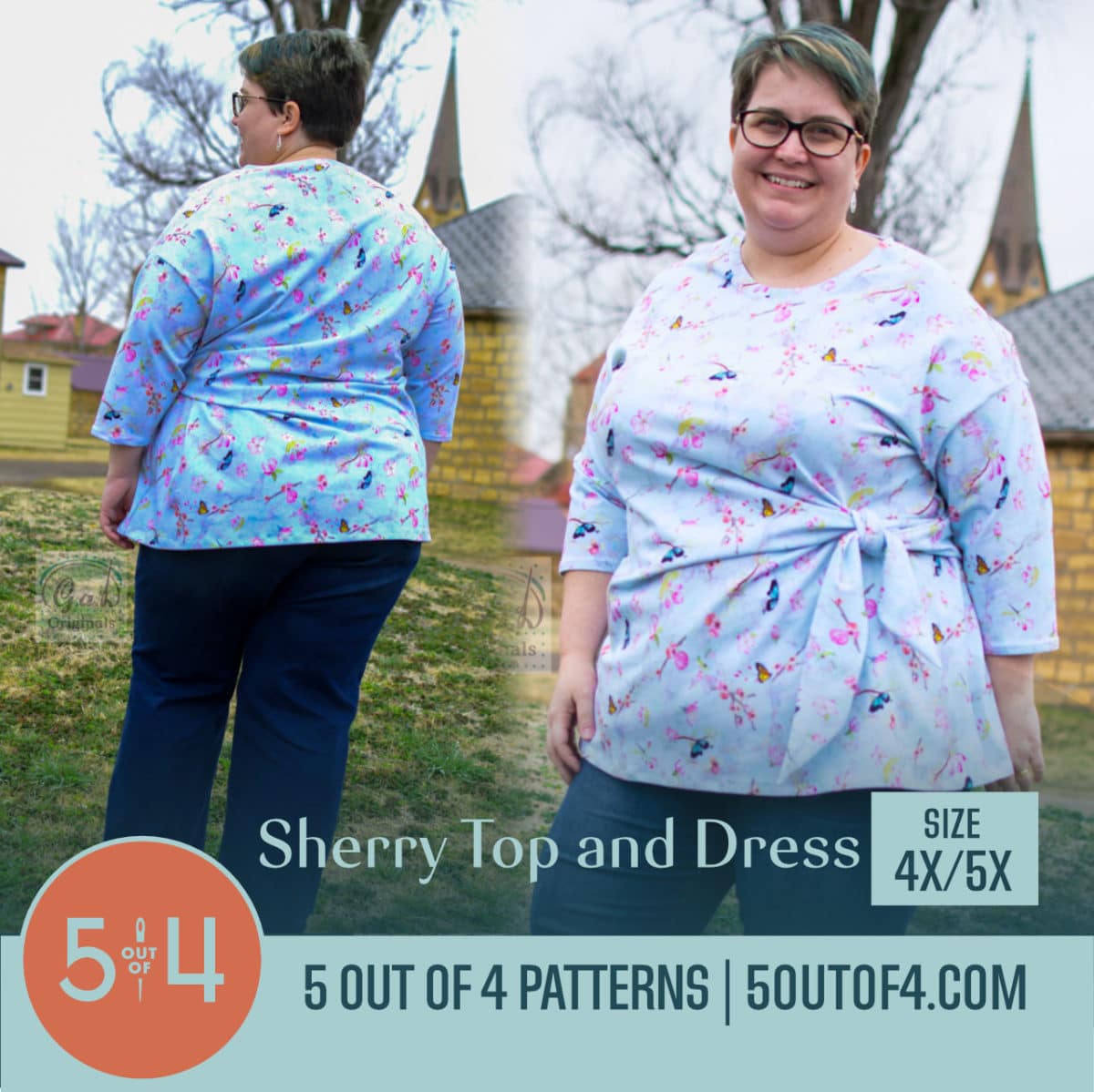 Sherry Top and Dress - 5 out of 4 Patterns