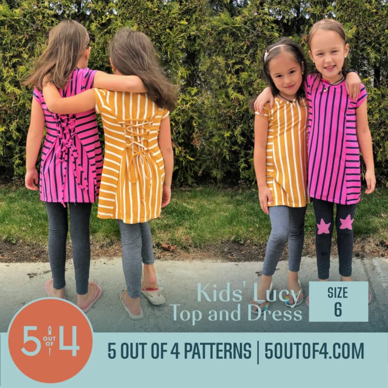 Kids' Lucy Top and Dress - 5 out of 4 Patterns