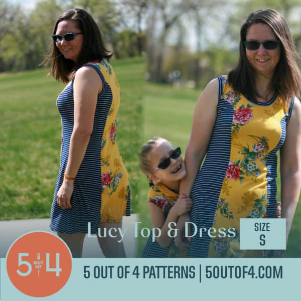 Lucy Top and Dress - 5 out of 4 Patterns