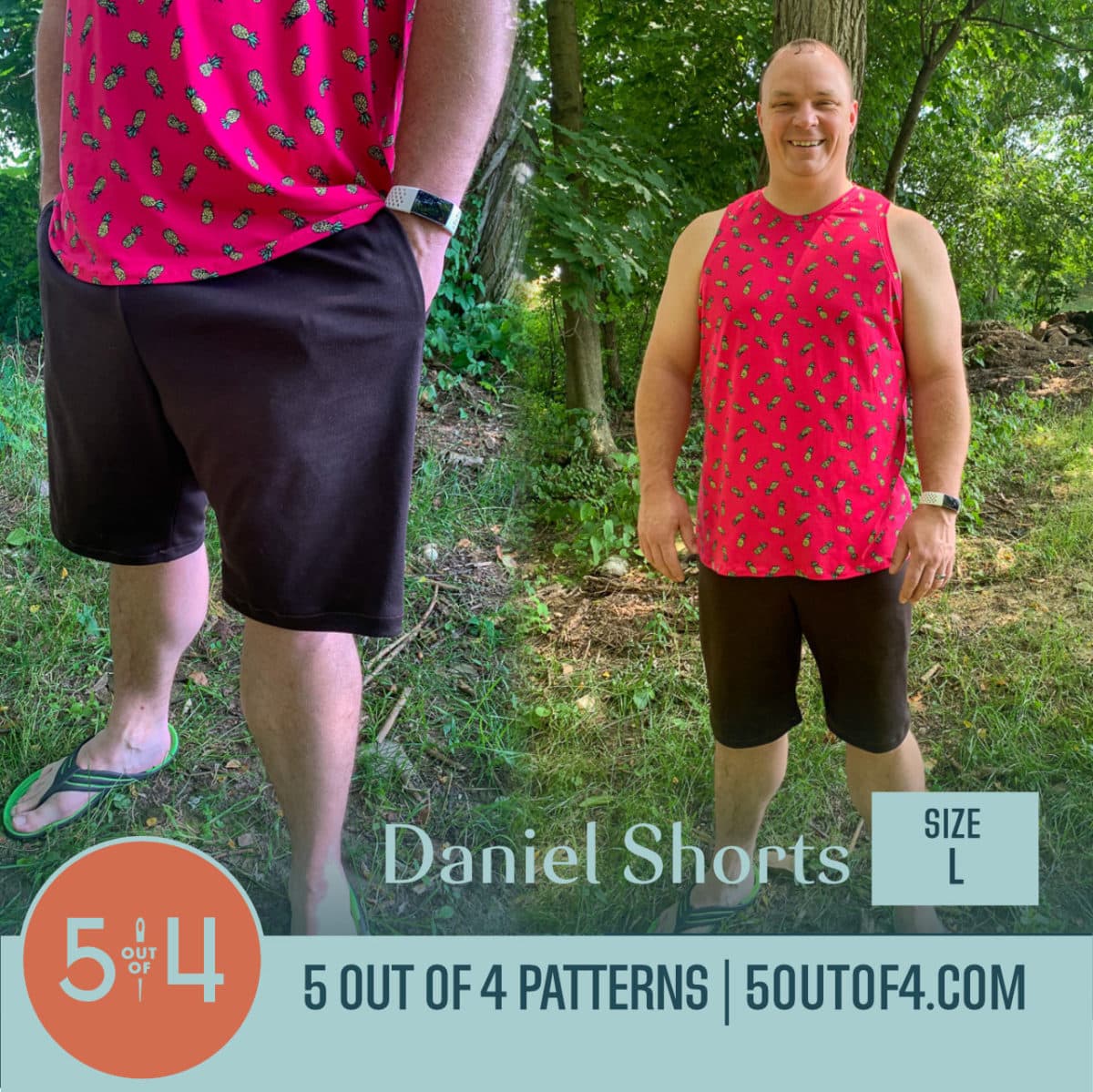 Andy Tank and Daniel Shorts Bundle - 5 out of 4 Patterns