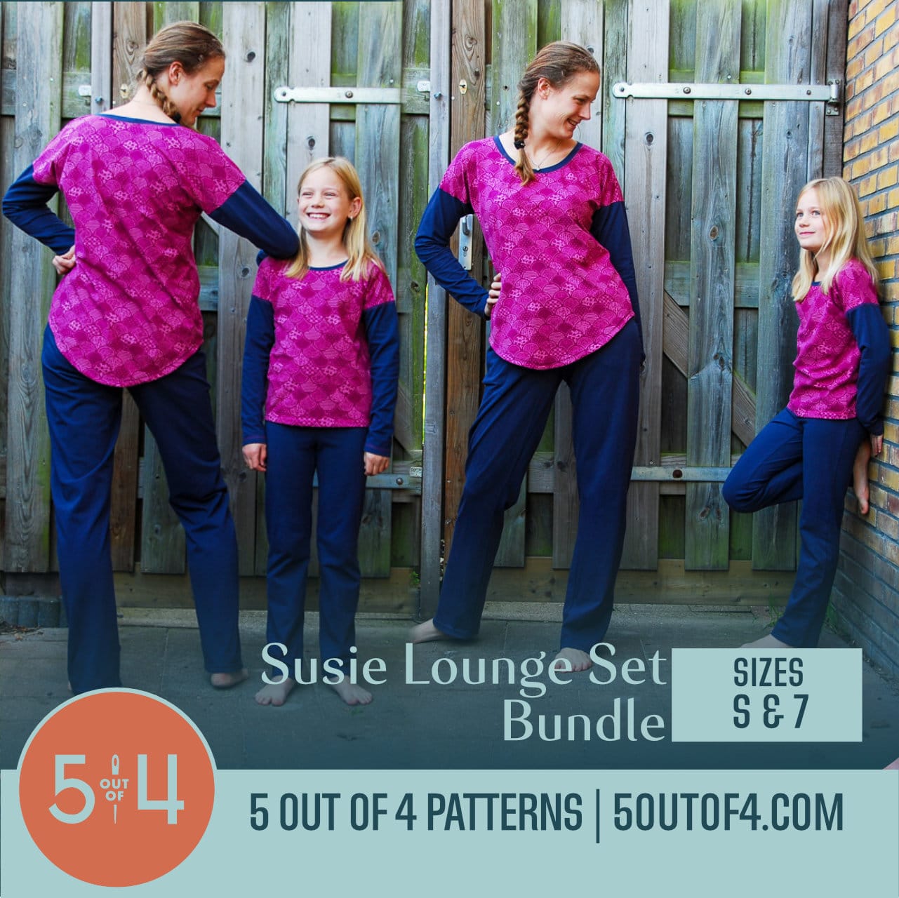 Susie Lounge Set Bundle - 5 out of 4 Patterns