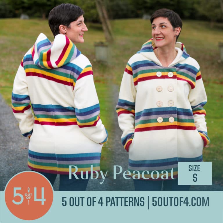 Ruby Peacoat - 5 out of 4 Patterns