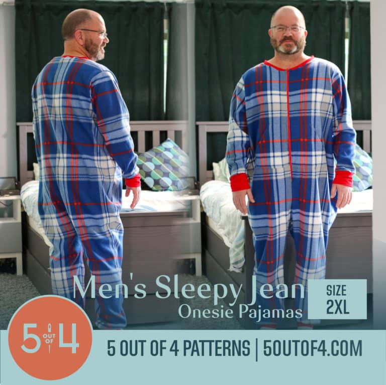 Men's Sleepy Jean Onesie Pajamas - 5 out of 4 Patterns