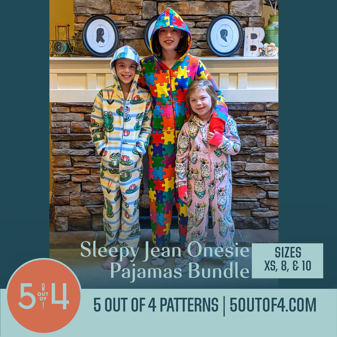 Men's Sleepy Jean Onesie Pajamas - 5 out of 4 Patterns