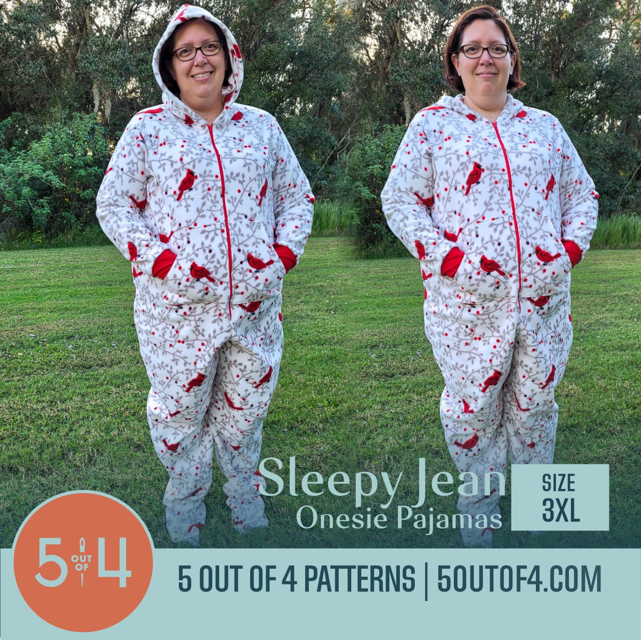 Sleepy Jean Onesie Pajamas - 5 out of 4 Patterns, onesie