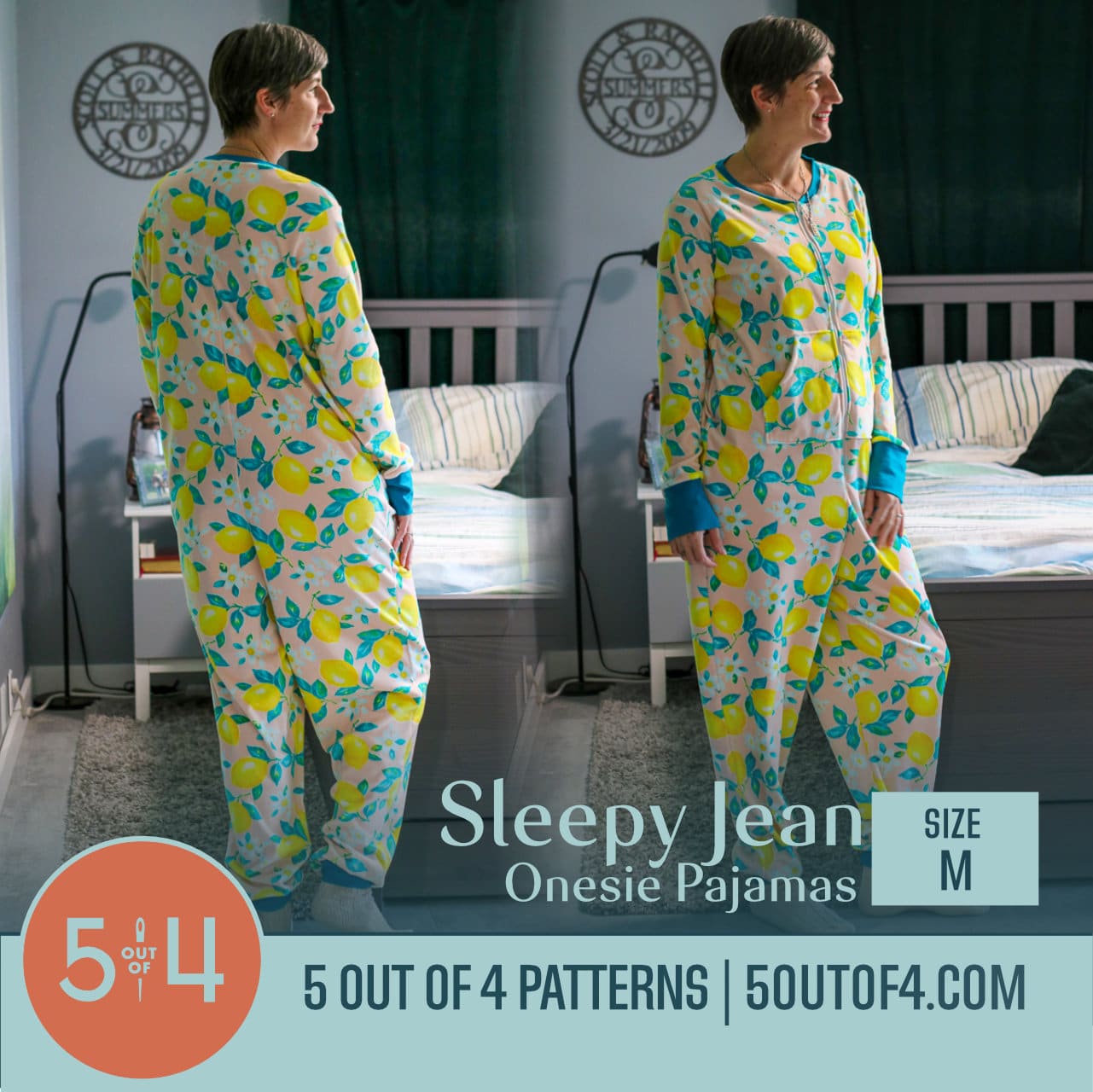 Sleepy Jean Onesie Pajamas Family Bundle - 5 out of 4 Patterns