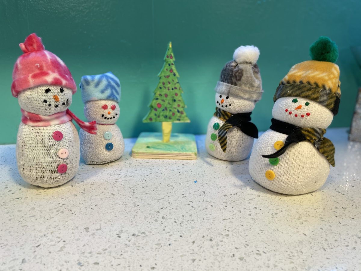 DIY snowman decoration - 5 out of 4 Patterns