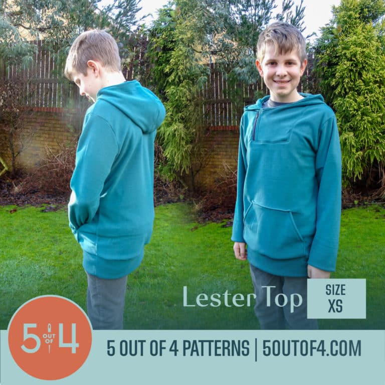 Lester Top - 5 out of 4 Patterns