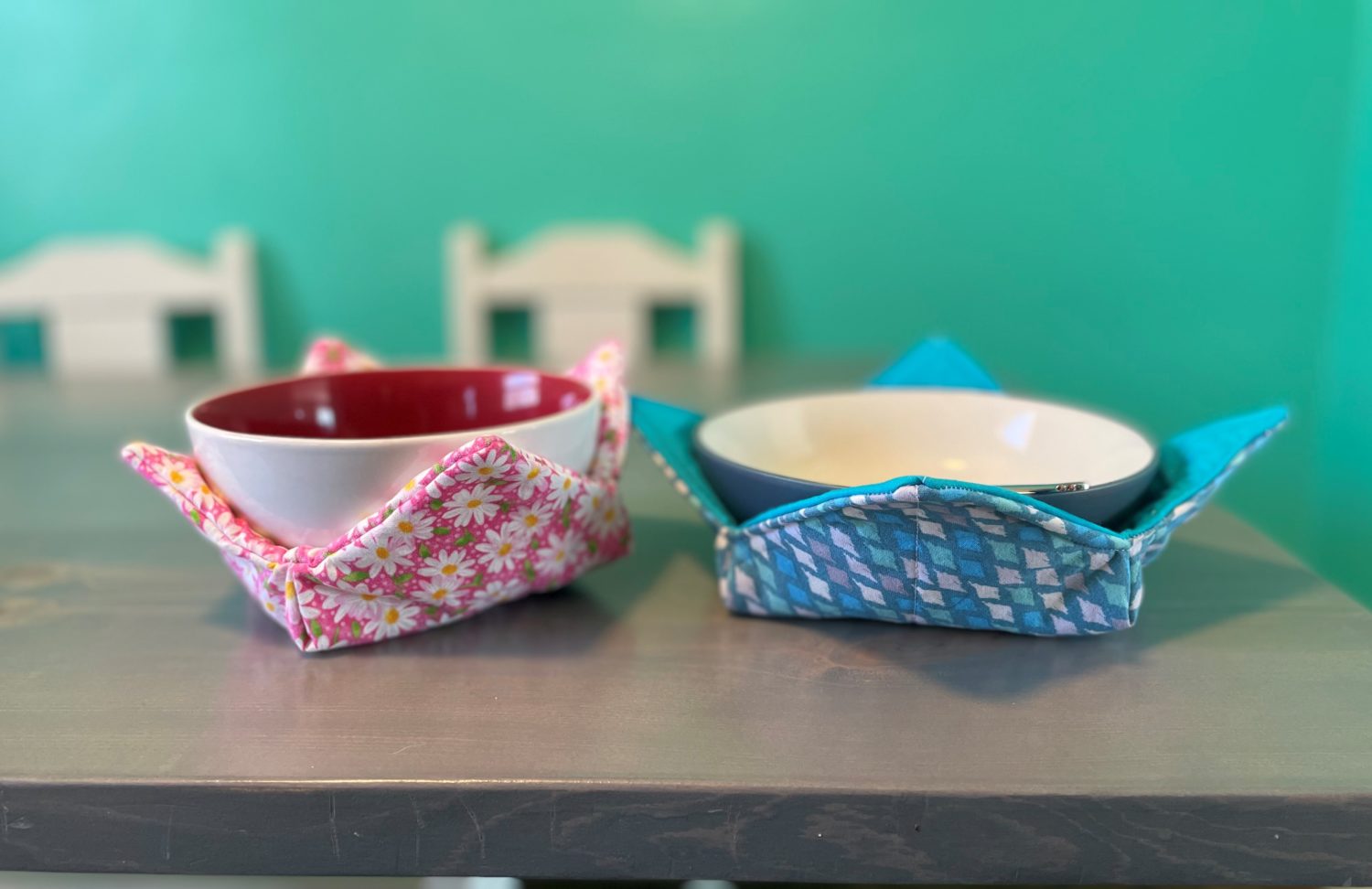 Quick Home Made Gift Idea- Microwave Bowl Cozies - Sister's Choice Quilts