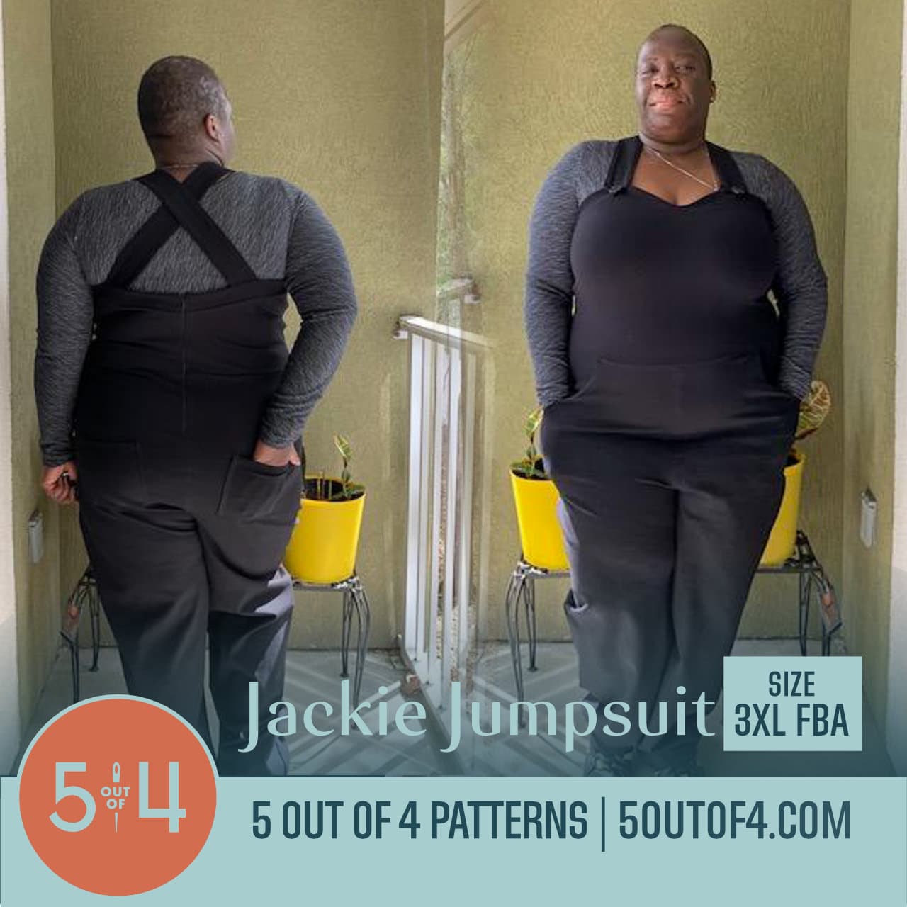 Jackie Jumpsuit - 5 out of 4 Patterns