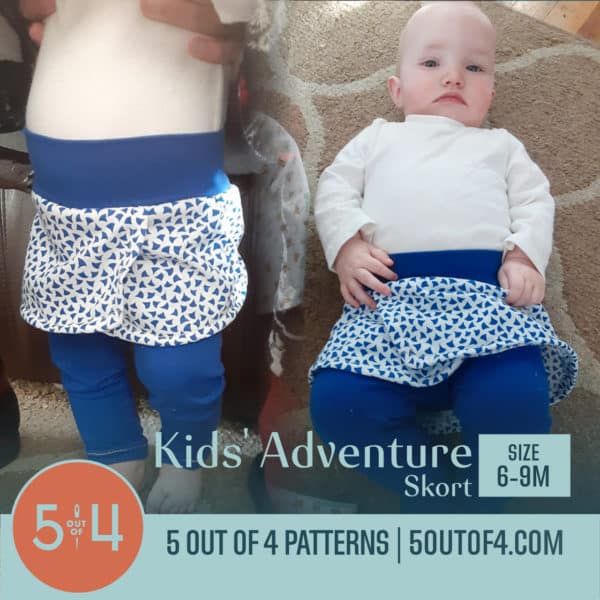 Kids' Adventure Skort - 5 out of 4 Patterns