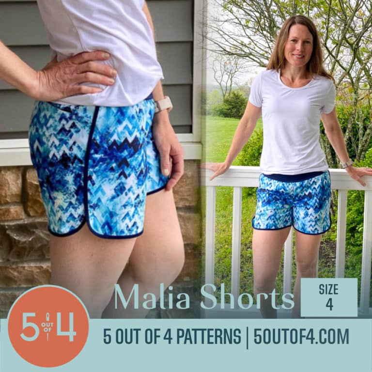 Malia Shorts - 5 out of 4 Patterns