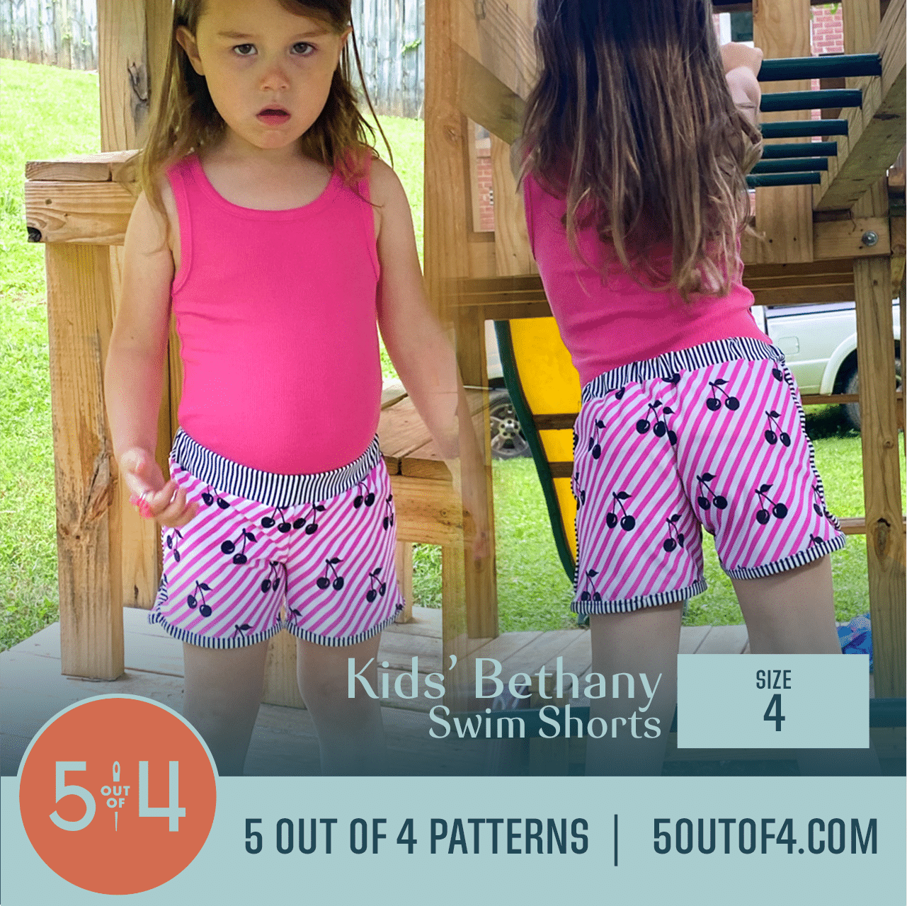 Kids' Swim Trunks - 5 out of 4 Patterns