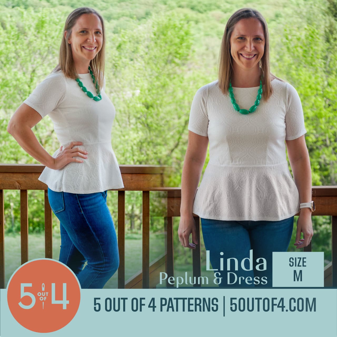 Linda Peplum and Dress - 5 out of 4 Patterns