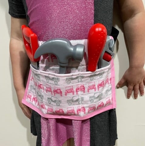 Little kid's tool belt - Best Fabric Store Blog