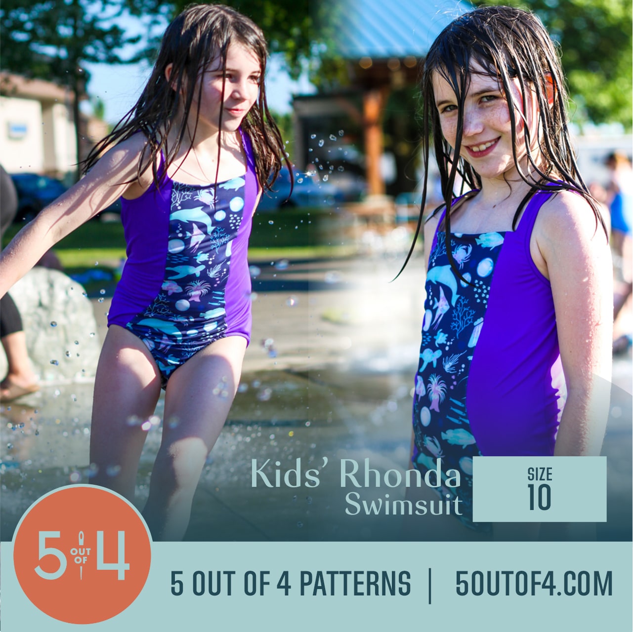 Kids Molly Swimsuit – Rad Patterns