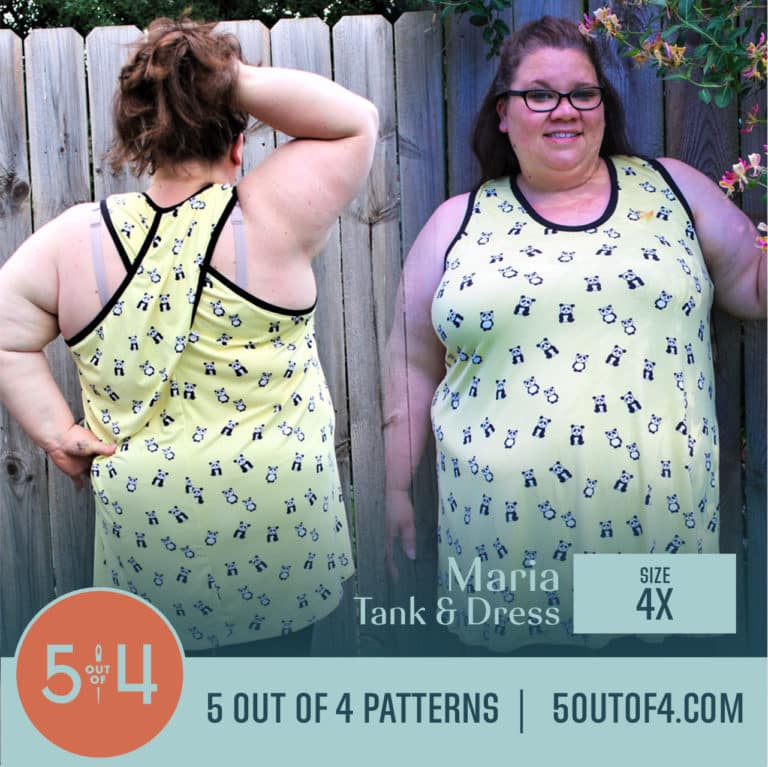 Maria Tank and Dress - 5 out of 4 Patterns